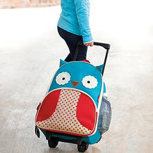 Load image into Gallery viewer, Zoo Rolling Luggage - Owl
