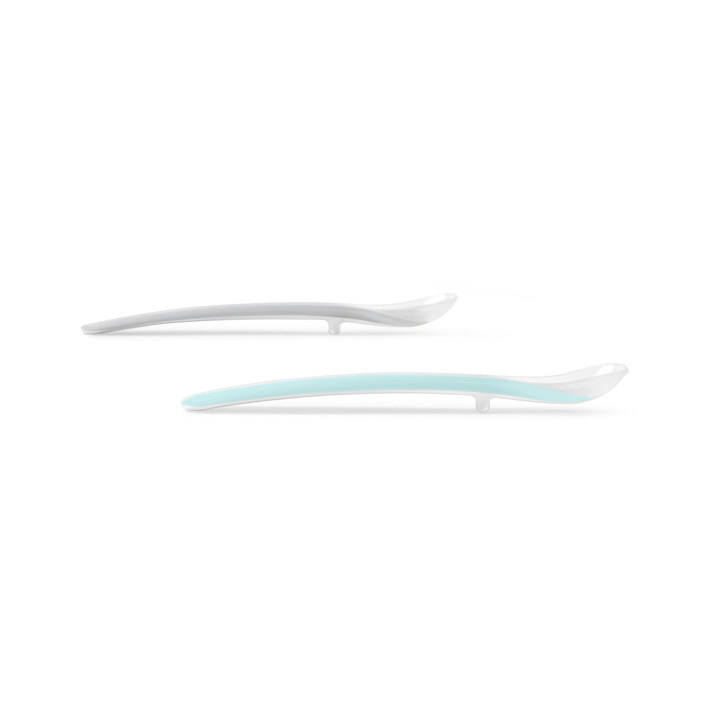 Easy-Feed Spoons-Grey/Soft Teal