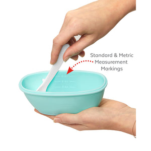 Easy-Serve Travel Bowl & Spoon- Teal