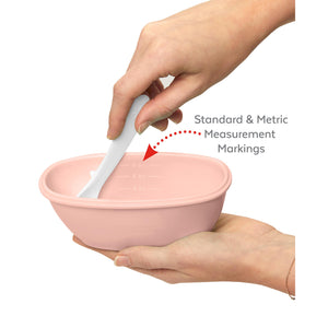Easy-Serve Travel Bowl & Spoon- Coral