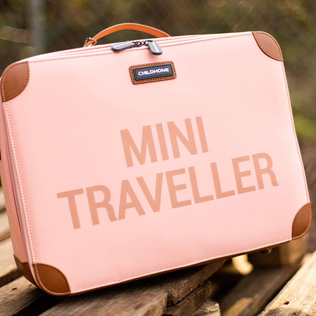 Mini Traveller Kids Suitcase - Pink Copper