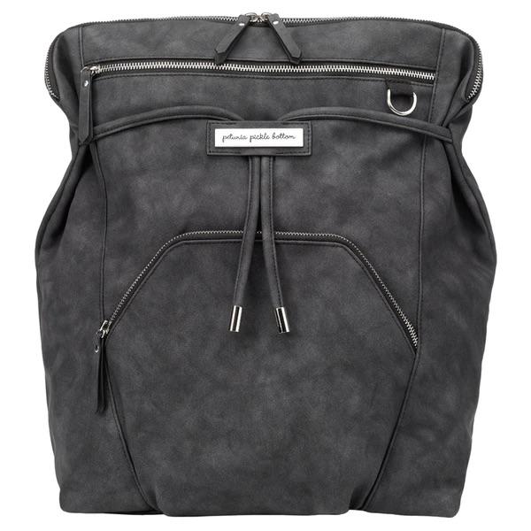 Cinch Convertible Backpack - Midnight Leatherette