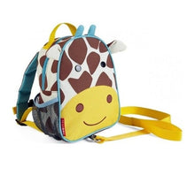 Load image into Gallery viewer, Mini Backpack With Safety Harness - Giraffe
