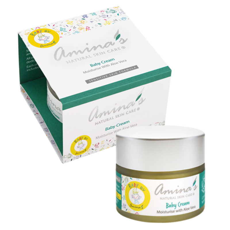 Amina's Organic Natural Aloevera Baby Cream