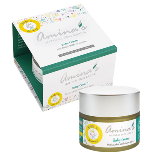 Amina's Organic Natural Aloevera Baby Cream