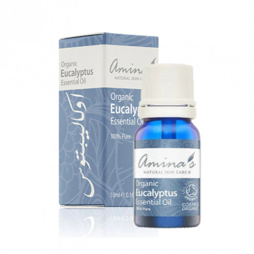 Amina's Organic Eucalyptus Essential Oil 10ml