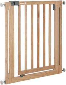 Easy Close wood Door Gate - Natural Wood