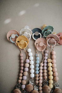 Pacifier Clip | Halo Dried Thyme