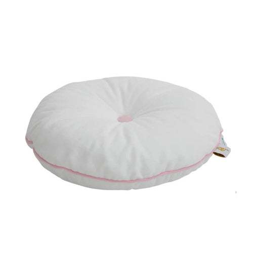 Wigiwama White Button Cushion 35cm Radius