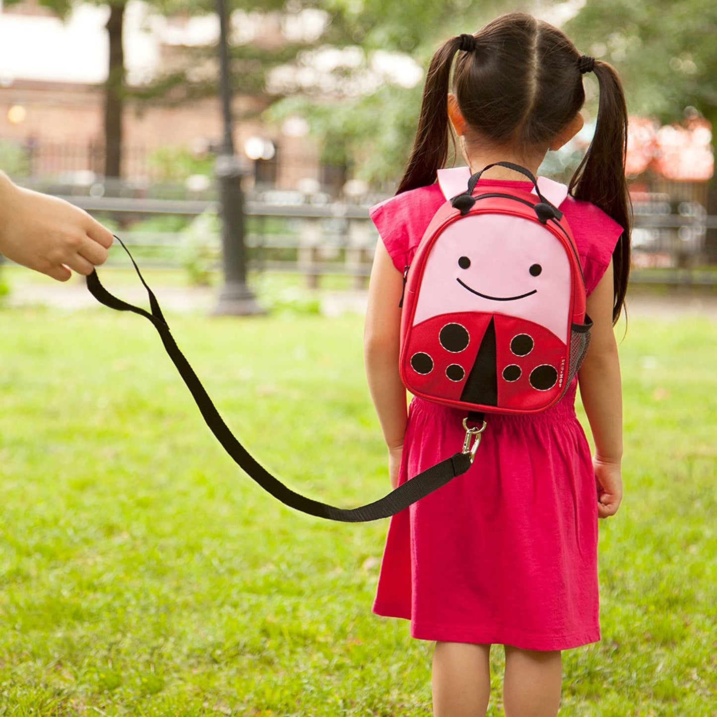 Mini Backpack With Safety Harness - Ladybug