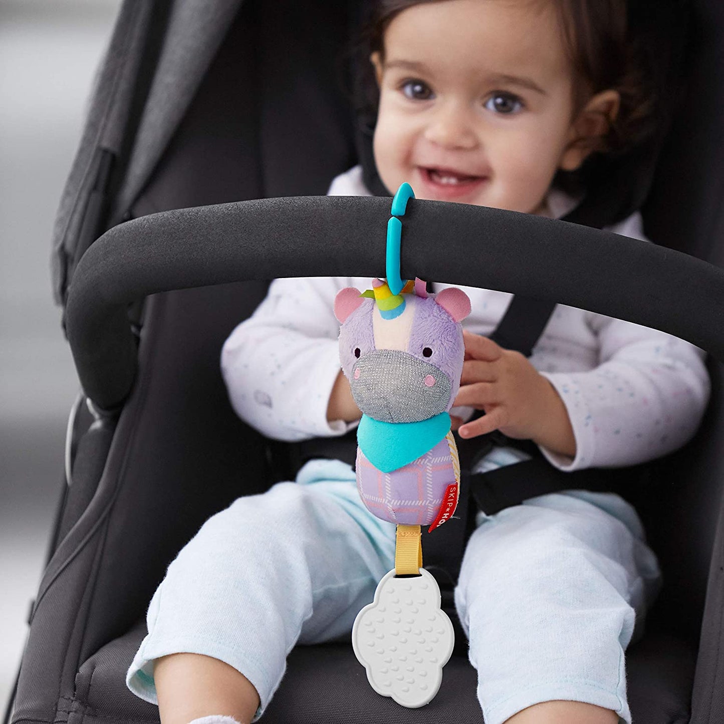 Bandana Buddies Chime & Teethe Toy - Unicorn