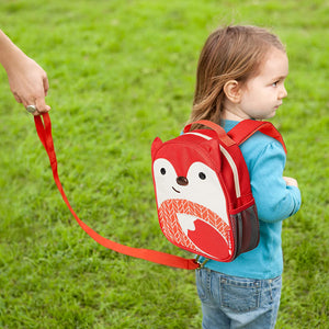 Mini Backpack With Safety Harness - Fox