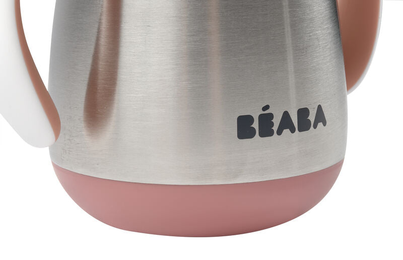 Stainless Steel Straw Cup - Pink