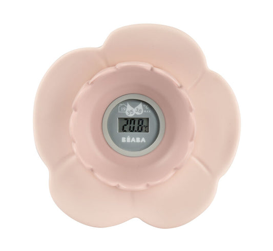 Lotus Bath Thermometer - Old Pink