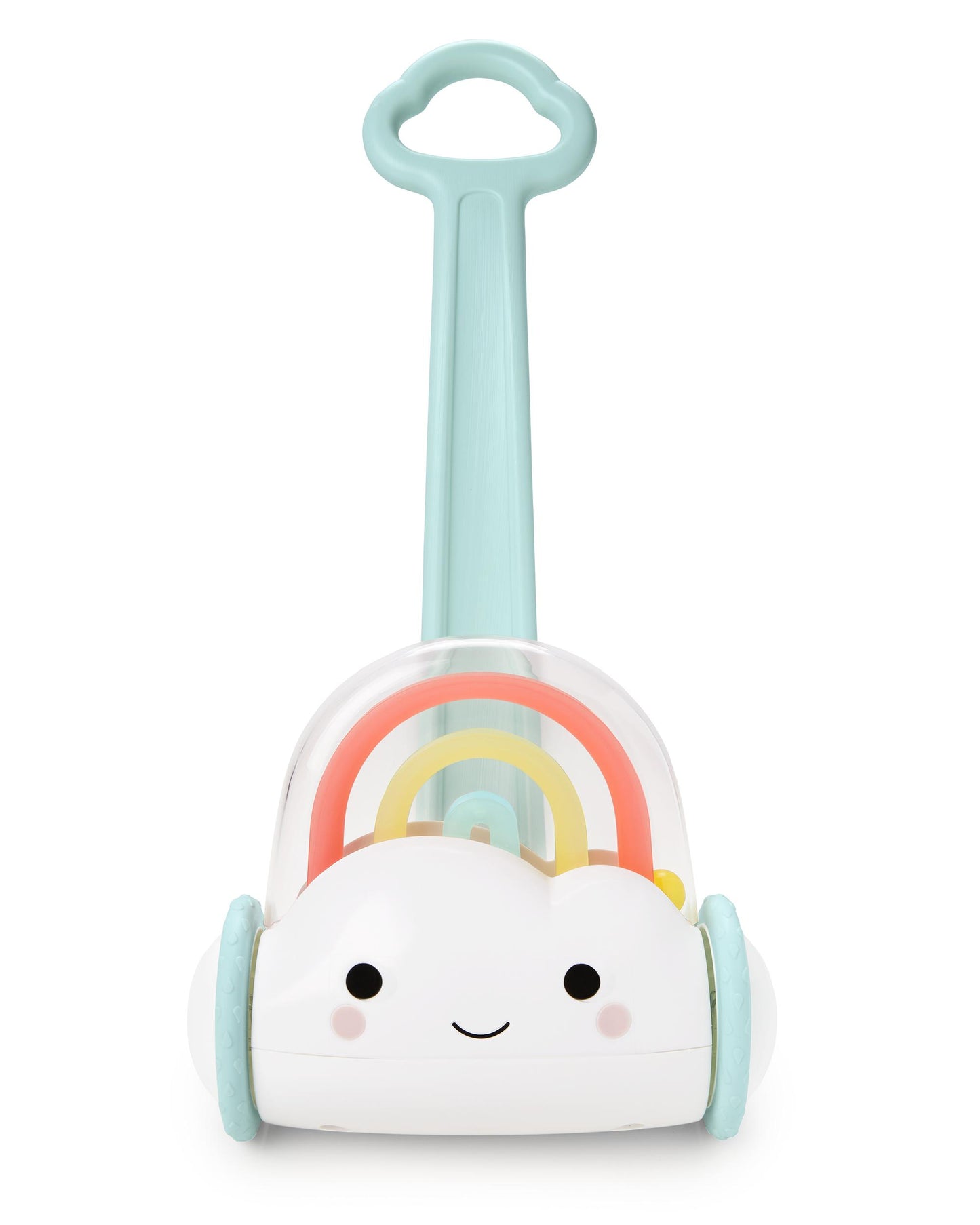 Silver Lining Cloud Rainbow Push Toy