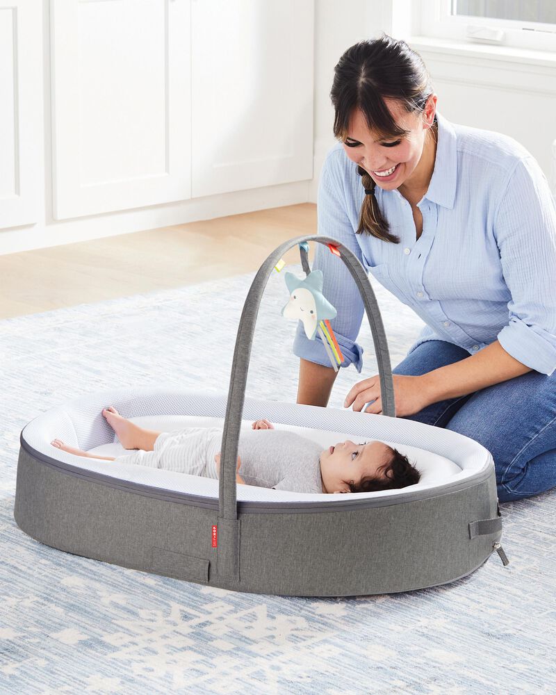 Playful Retreat Baby Nest - Grey Melange