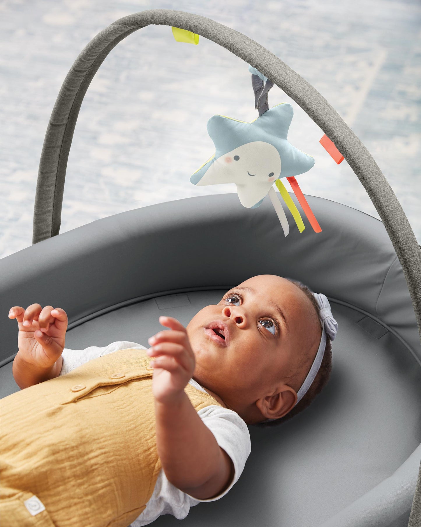 Playful Retreat Baby Nest - Grey Melange