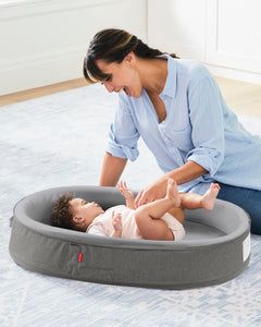 Playful Retreat Baby Nest - Grey Melange