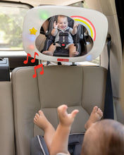 Load image into Gallery viewer, Silver Lining Cloud Entertainment Car Mirror
