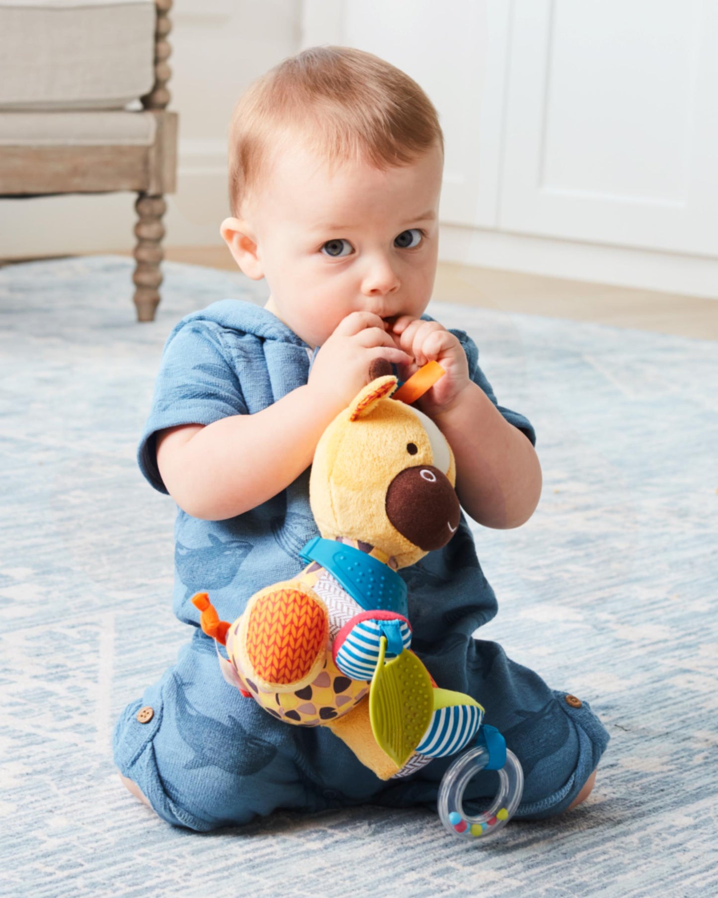 Giraffe Bandana Buddy Activity Toy