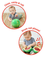 Load image into Gallery viewer, Farmstand Rattle Melon Drum
