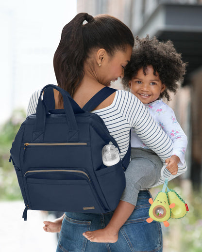 Mainframe Wide Open Diaper Backpack - Navy