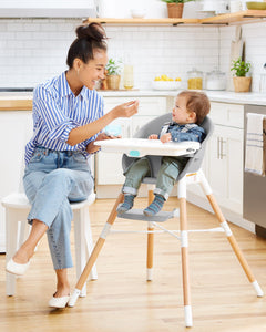 EON 4-In-1 High Chair - Grey/White