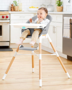EON 4-In-1 High Chair - Grey/White