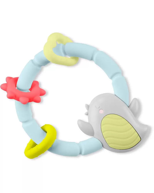 Silver Lining Cloud Teethe & Play Toy - Bird