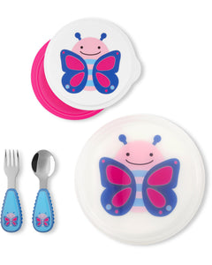 ZOO Table Ready Mealtime Set - Butterfly
