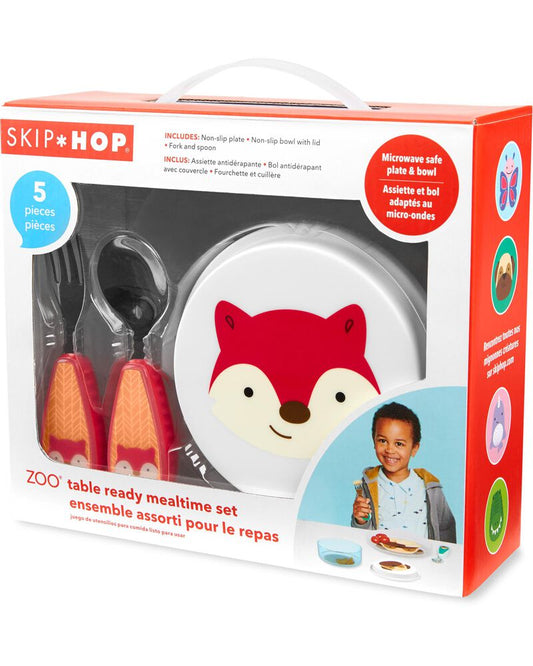 ZOO Table Ready Mealtime Set - Fox