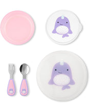 Load image into Gallery viewer, ZOO Table Ready Mealtime Set - Narwhal
