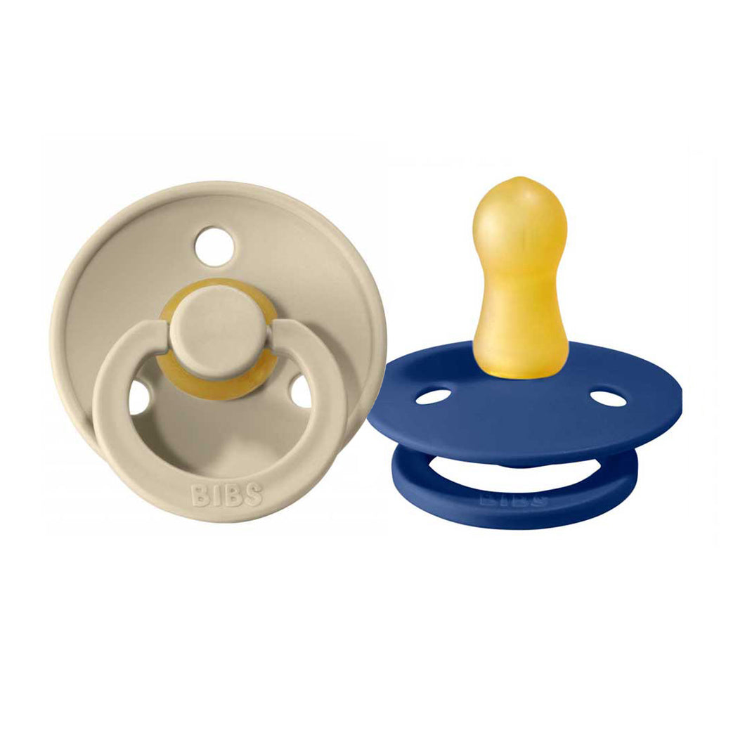 BIBS Colour Pacifier - Size 2 - Sand/Midnight