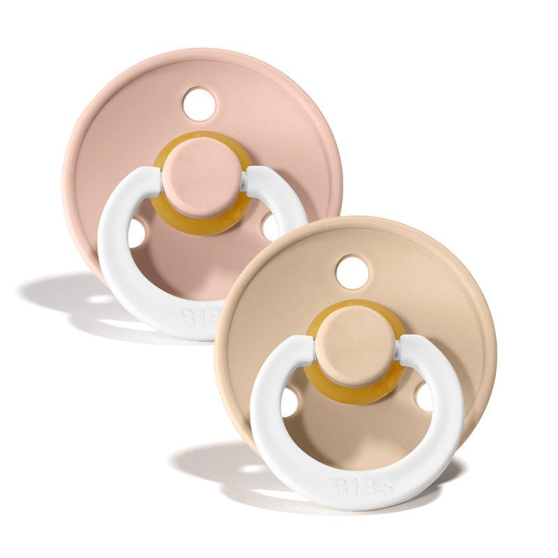 BIBS Colour Pacifier - Size 2 - Blush Night / Vanilla Night
