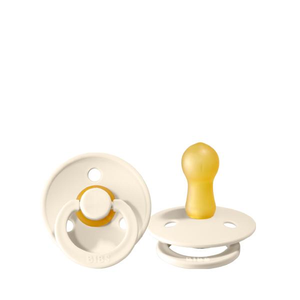 BIBS Colour Pacifier - Size 2 - Ivory