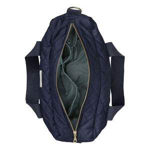 Quilted Changing Bag - Navy