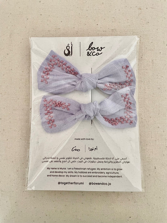 Bow - Lilac