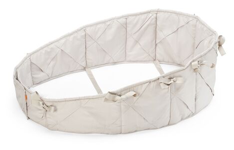 stokke sleepi bumper white Stokke Sleepi Mini Bumper – Peek A Boo Store