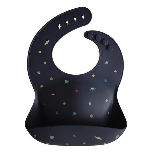 Silicone Baby Bib - Planets