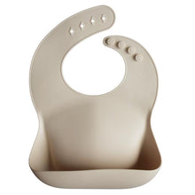 Load image into Gallery viewer, Silicone Baby Bib - Shifting Sand
