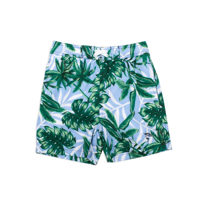 Swim Trunks - Blue Tropical