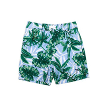Load image into Gallery viewer, Swim Trunks - Blue Tropical
