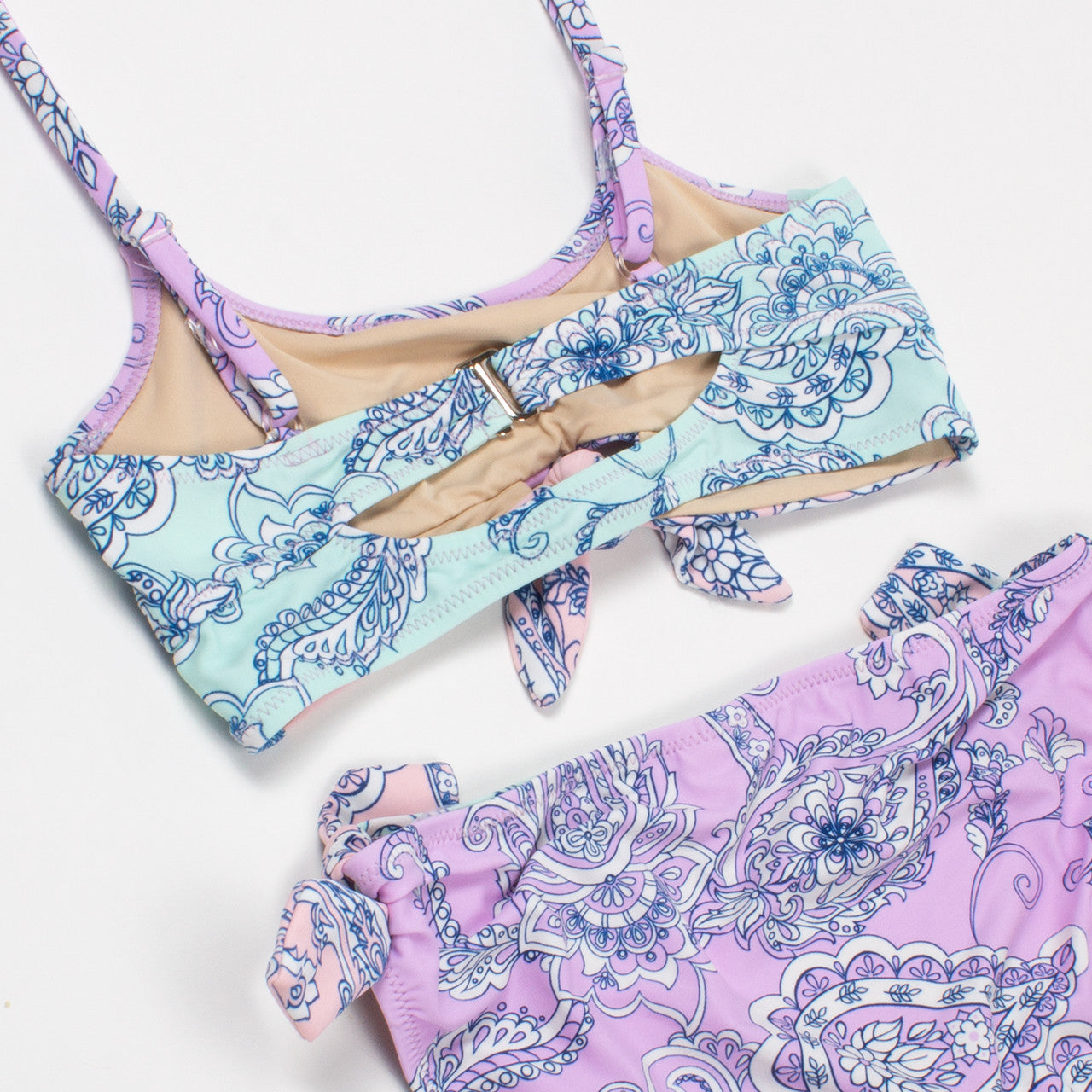 Bikini Paisley Colorblock