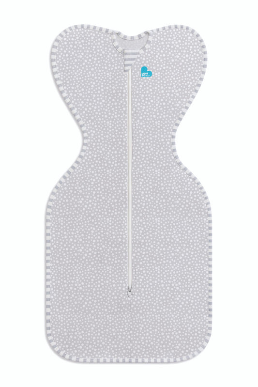 SWADDLE UP™ Bamboo 1.0 TOG Grey Dot - SMALL