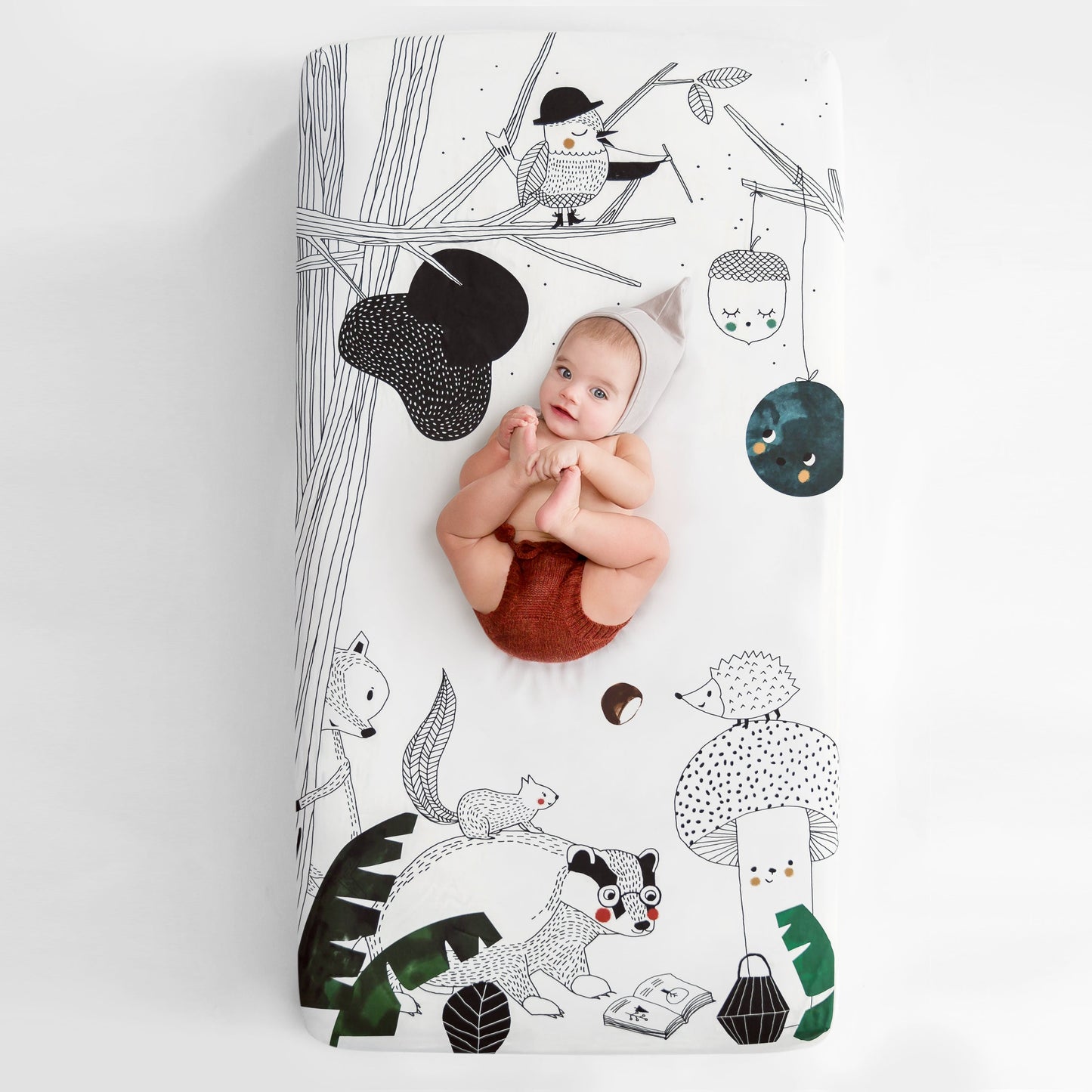 Woodland Dreams - Crib Fitted Sheet