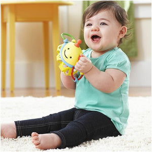 Explore & More Roll Around Rattle- Bee