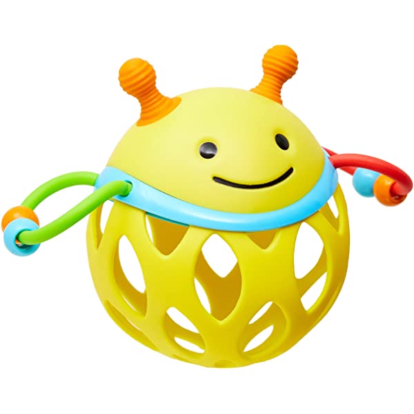 Explore & More Roll Around Rattle- Bee