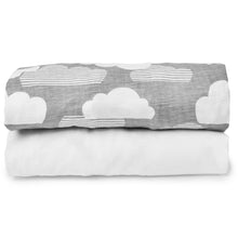 Load image into Gallery viewer, Travel Crib Fitted Sheet Set

