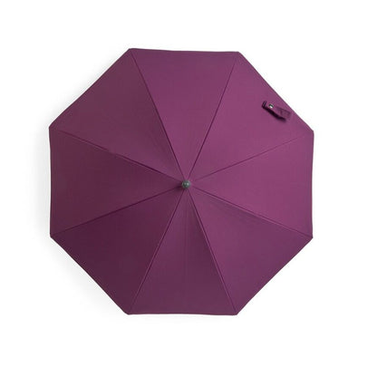 purple stroller parasol from stokke