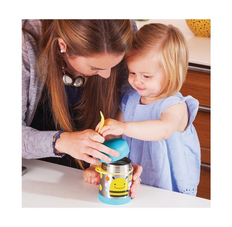 Zoo Insulated Little Kid Food Jar - Bee